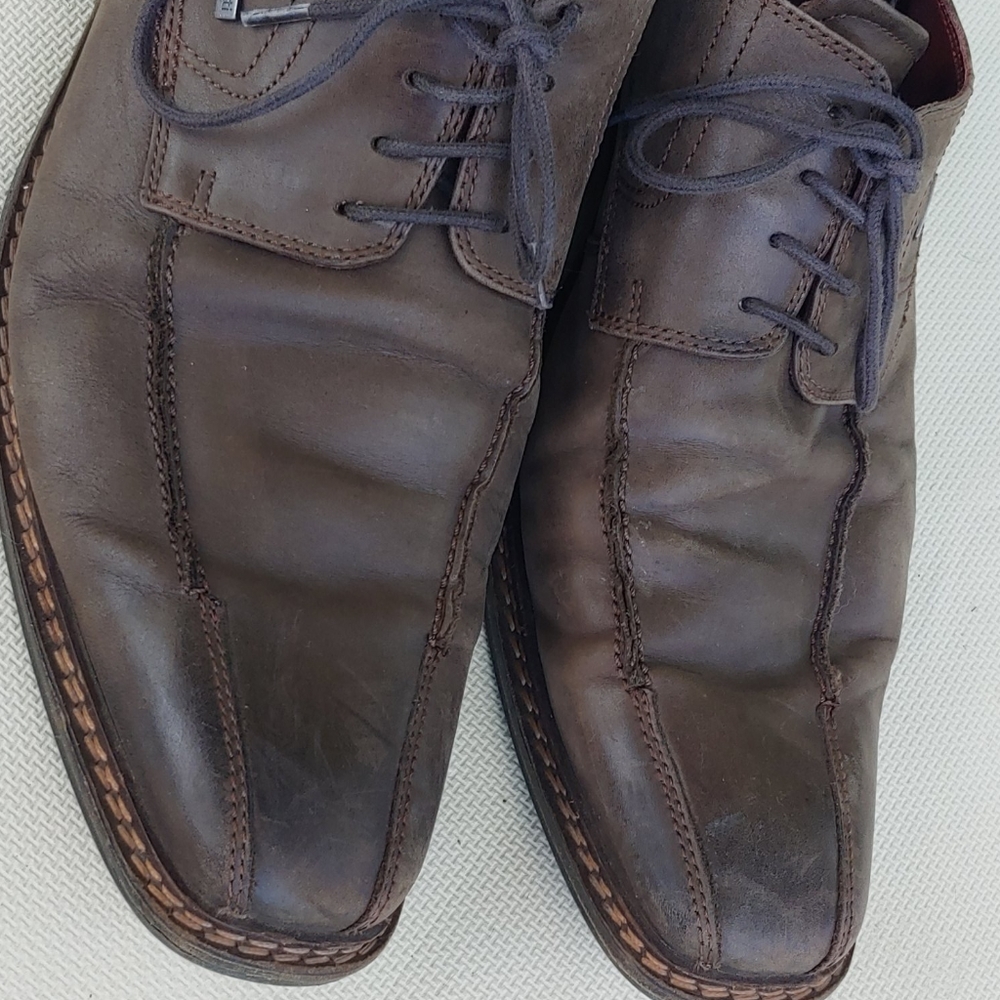 Bugatti leather shoes mens loader size 43